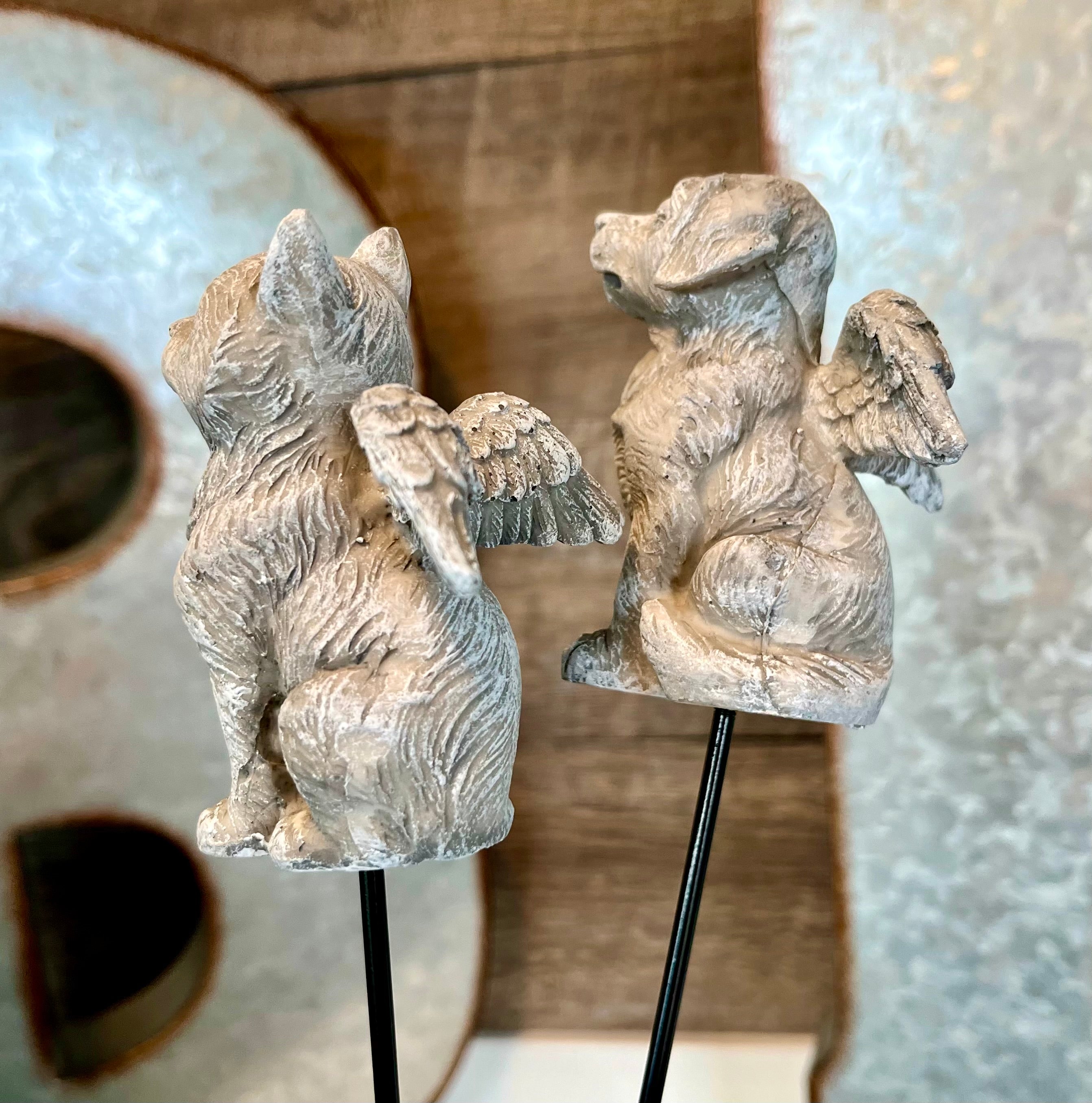 Mini Cat or Dog Statue