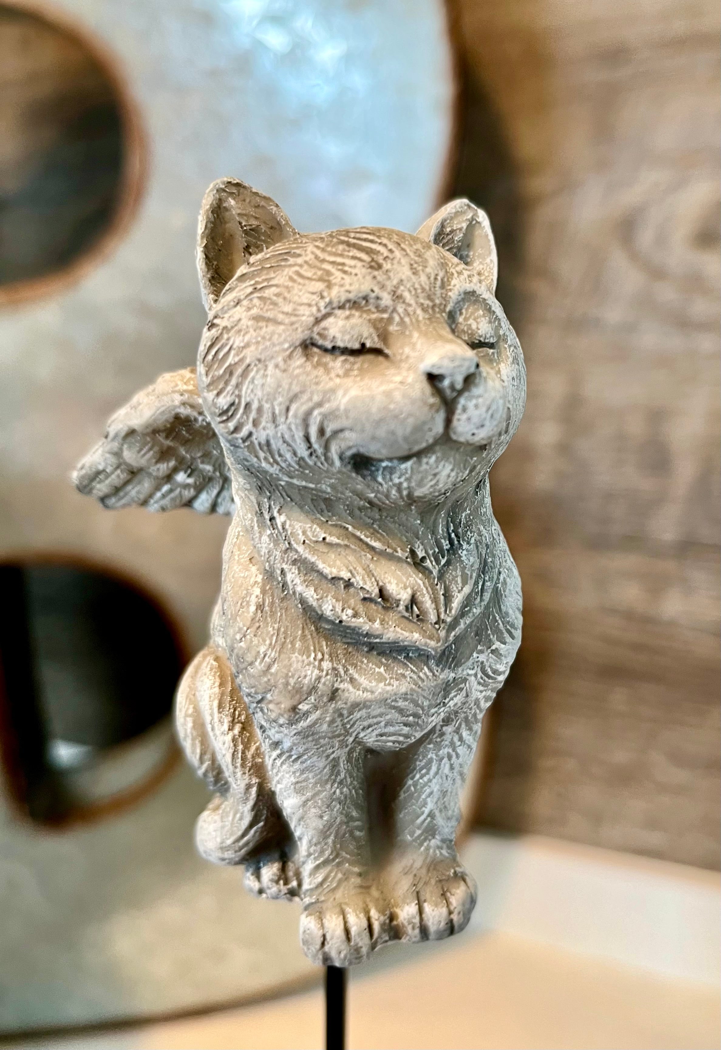 Mini Cat or Dog Statue