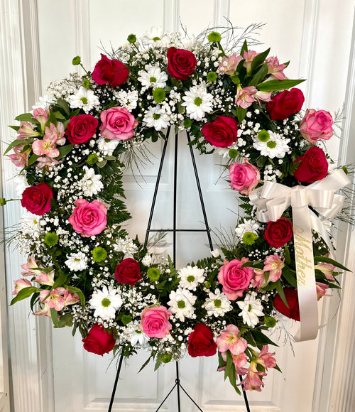 Standing Wreath- The Rosetta
