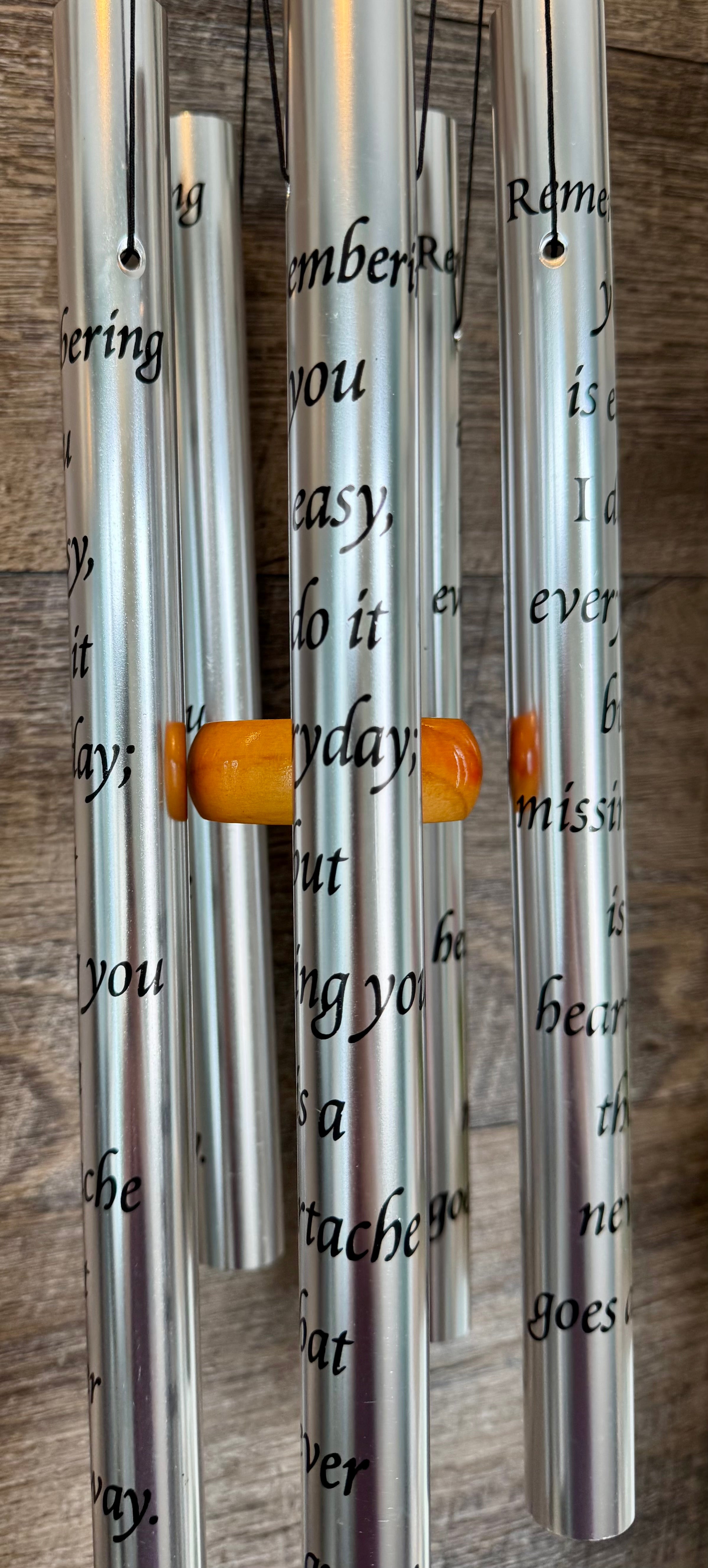 “Remembering You” Wind Chime