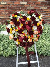 Standing Heart Wreath- The Cindy