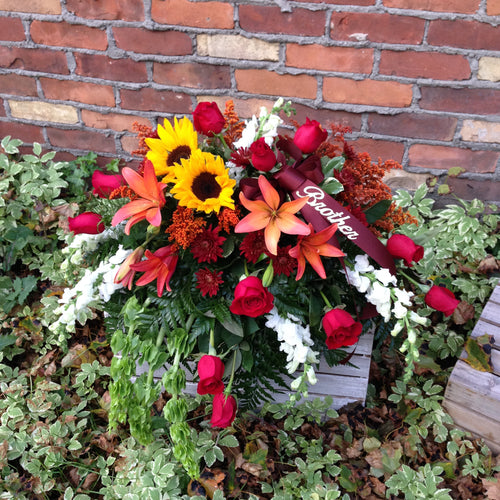 Autumn Casket Spray