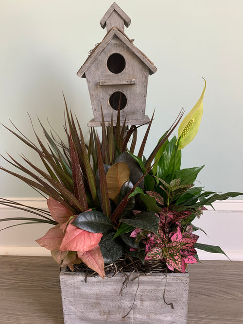 The Large Birdhouse Planter