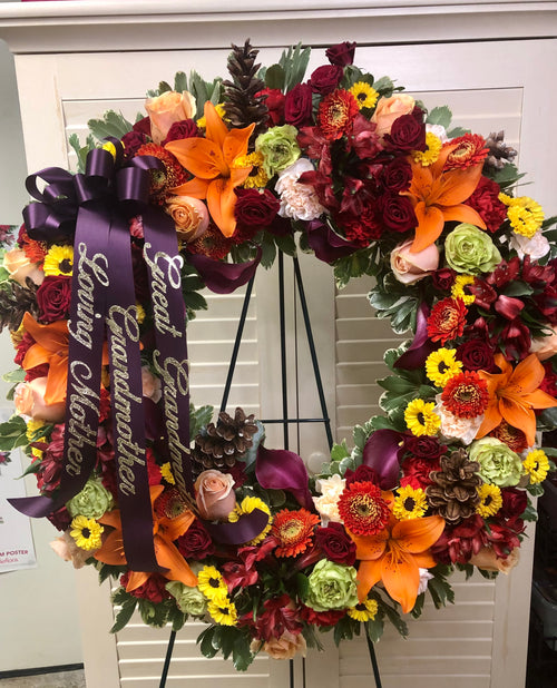 Standing Wreath- Sienna