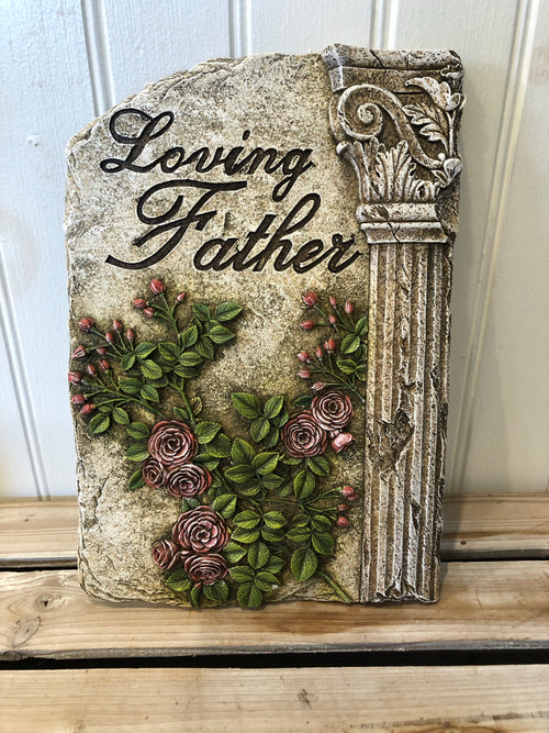 Memorial Plaque- Loving Father