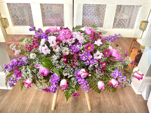 Violetta Casket Spray